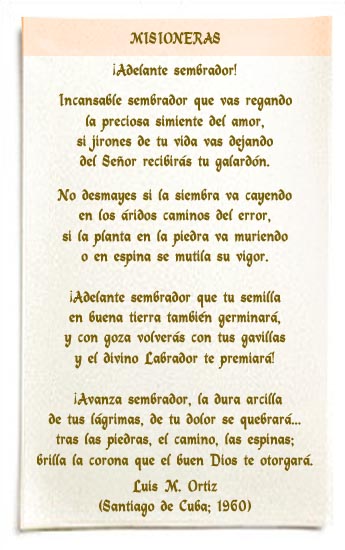 Poemas Misioneros